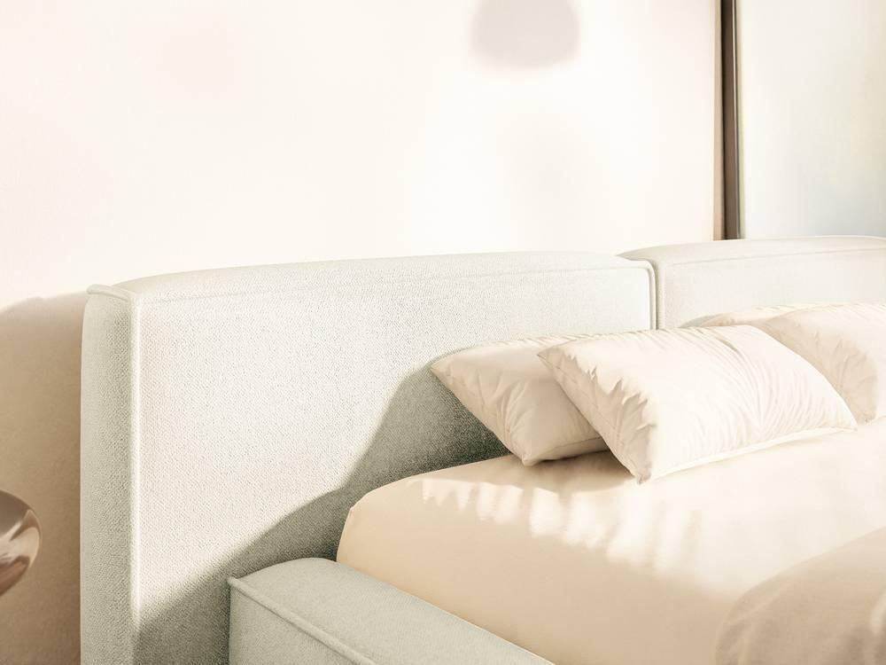 Bedframe Remera laag chenille 140 x 200 cm