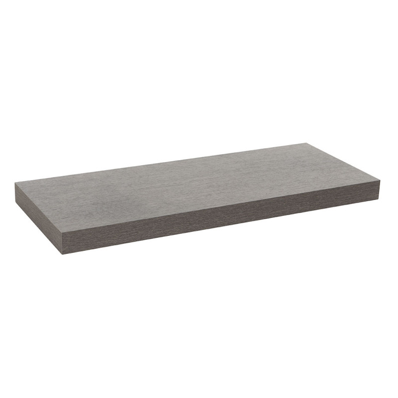 Tablette murale Chêne anthracite 60 x 23,5 x 3,8 cm PRACTO HOME