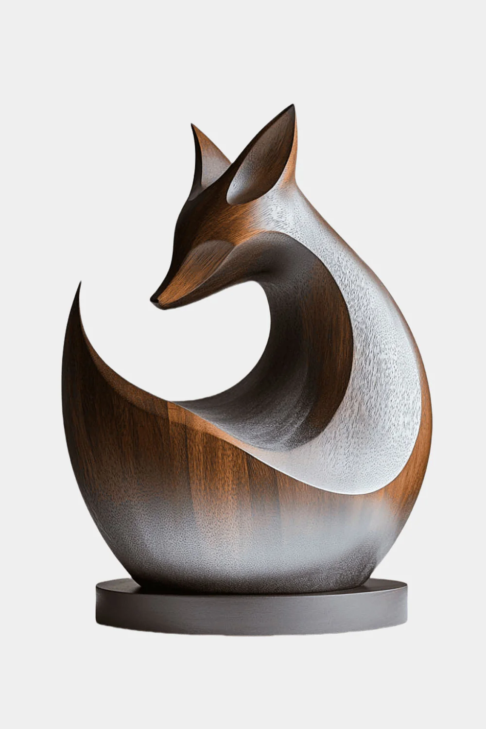 Fox Wood Sculpture #WA083