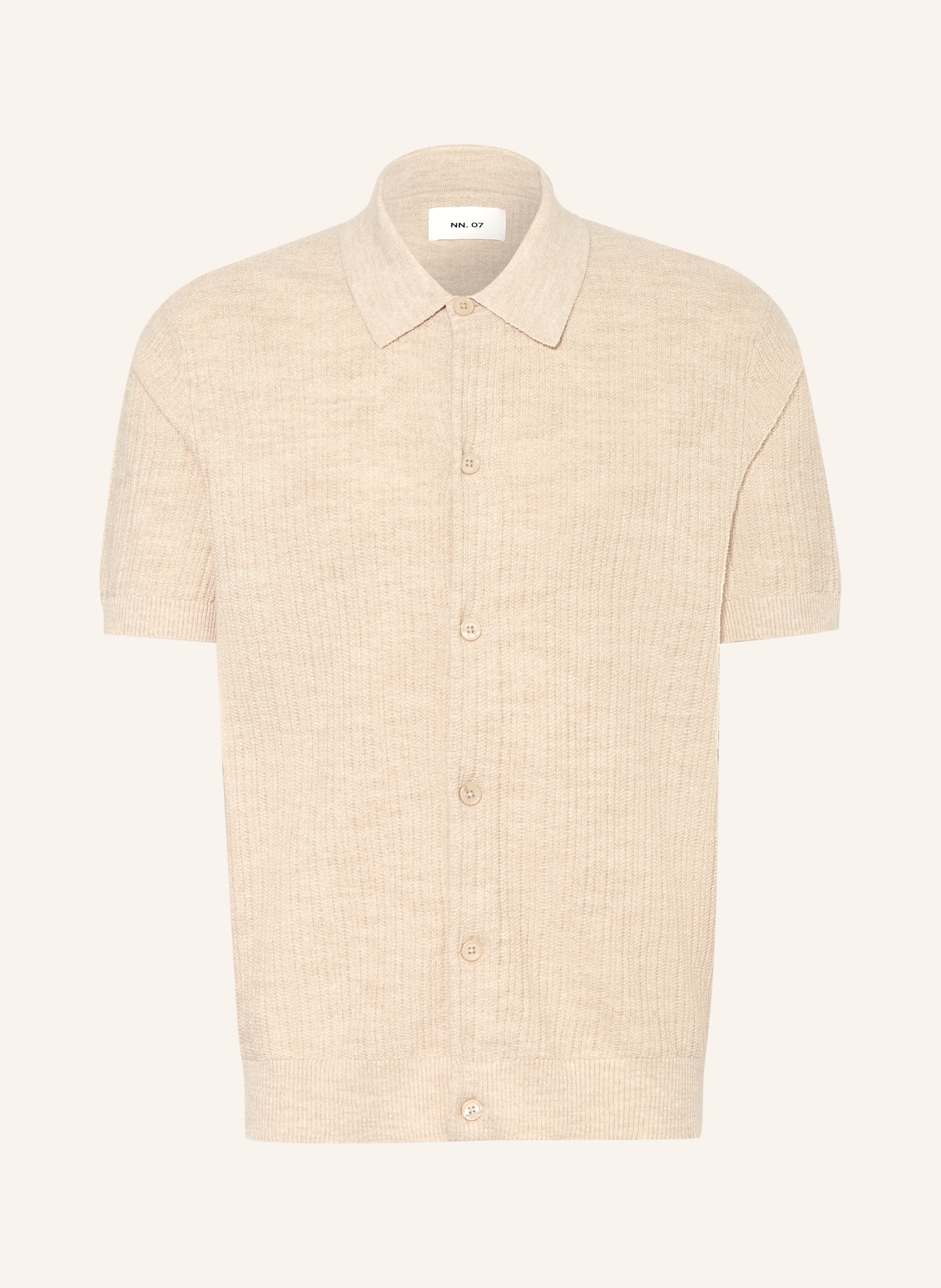 NN.07 Strickhemd NOLAN Comfort Fit