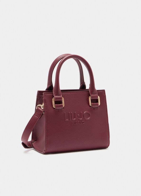 Borsa mini con logo