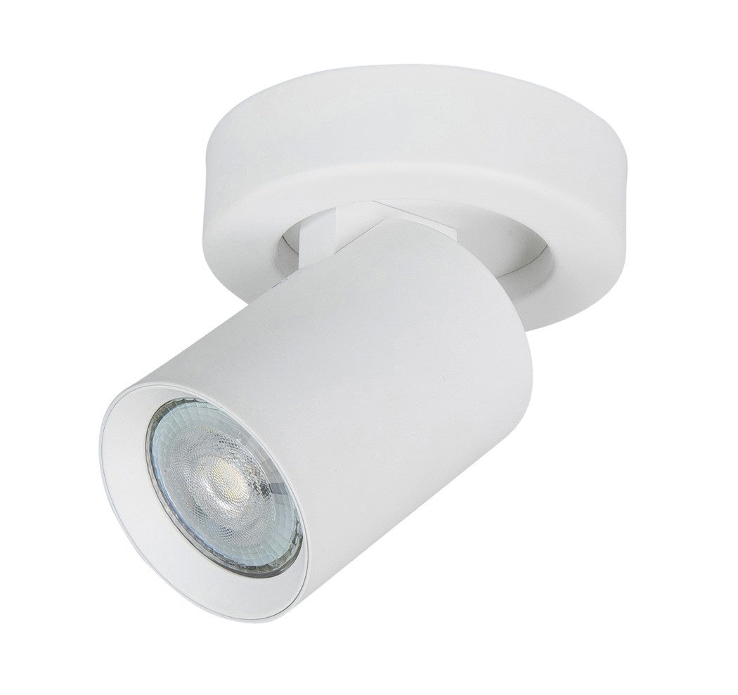 Highlight spot Oliver - 1 lichts - 10 x 13  cm - wit