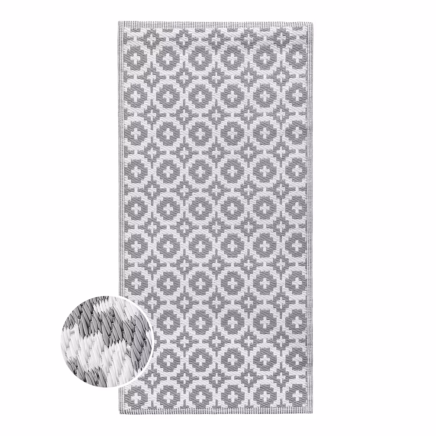 COLOUR CLASH In-/Outdoorteppich Mosaik