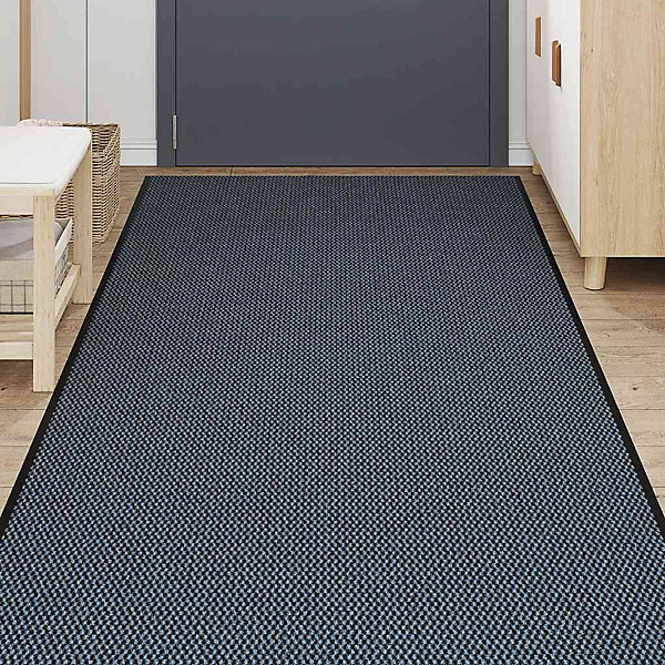 Paillasson bleu 115x500 cm vidaXL