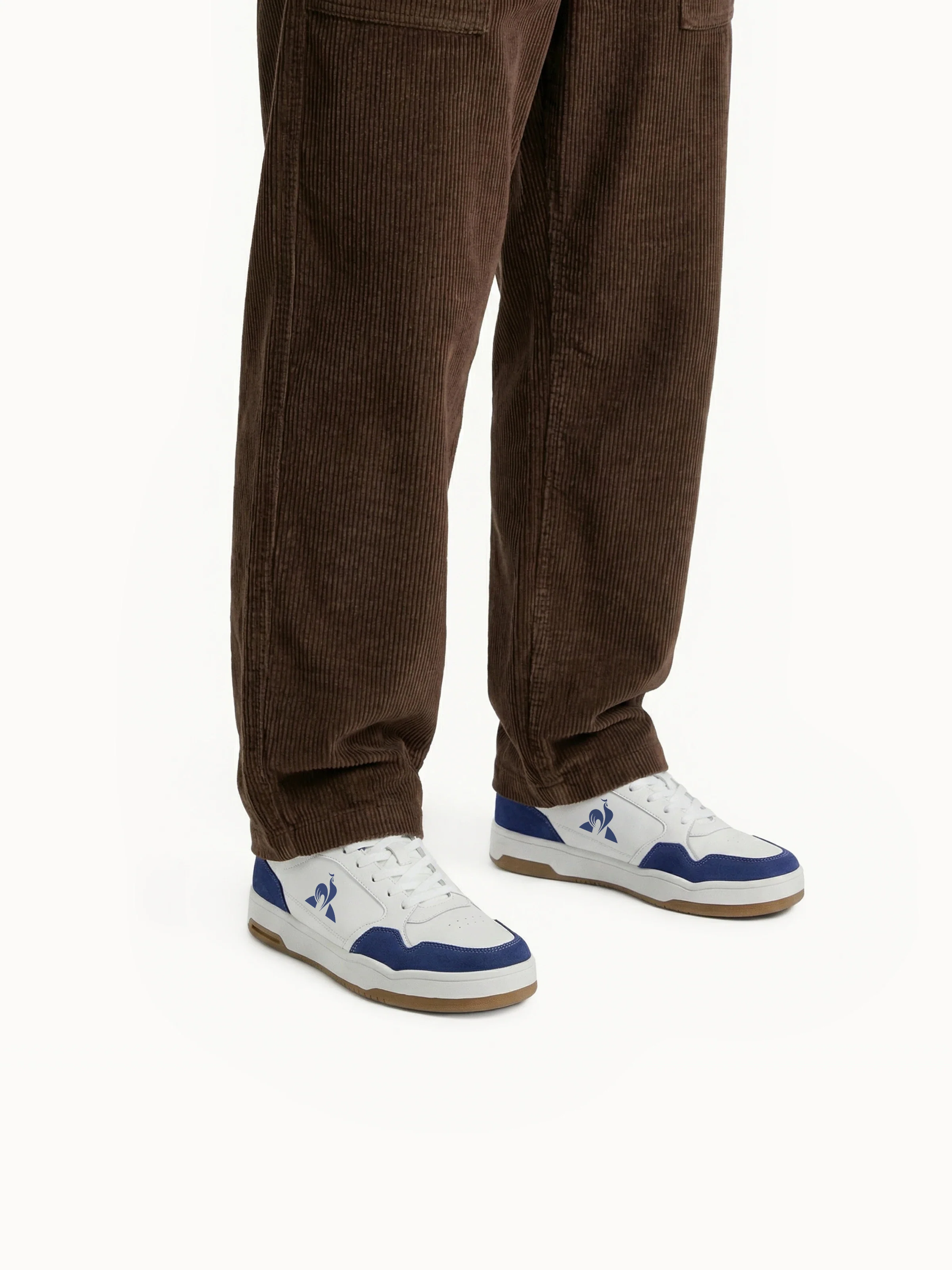 Sneakers en cuir et suede LCS Master
