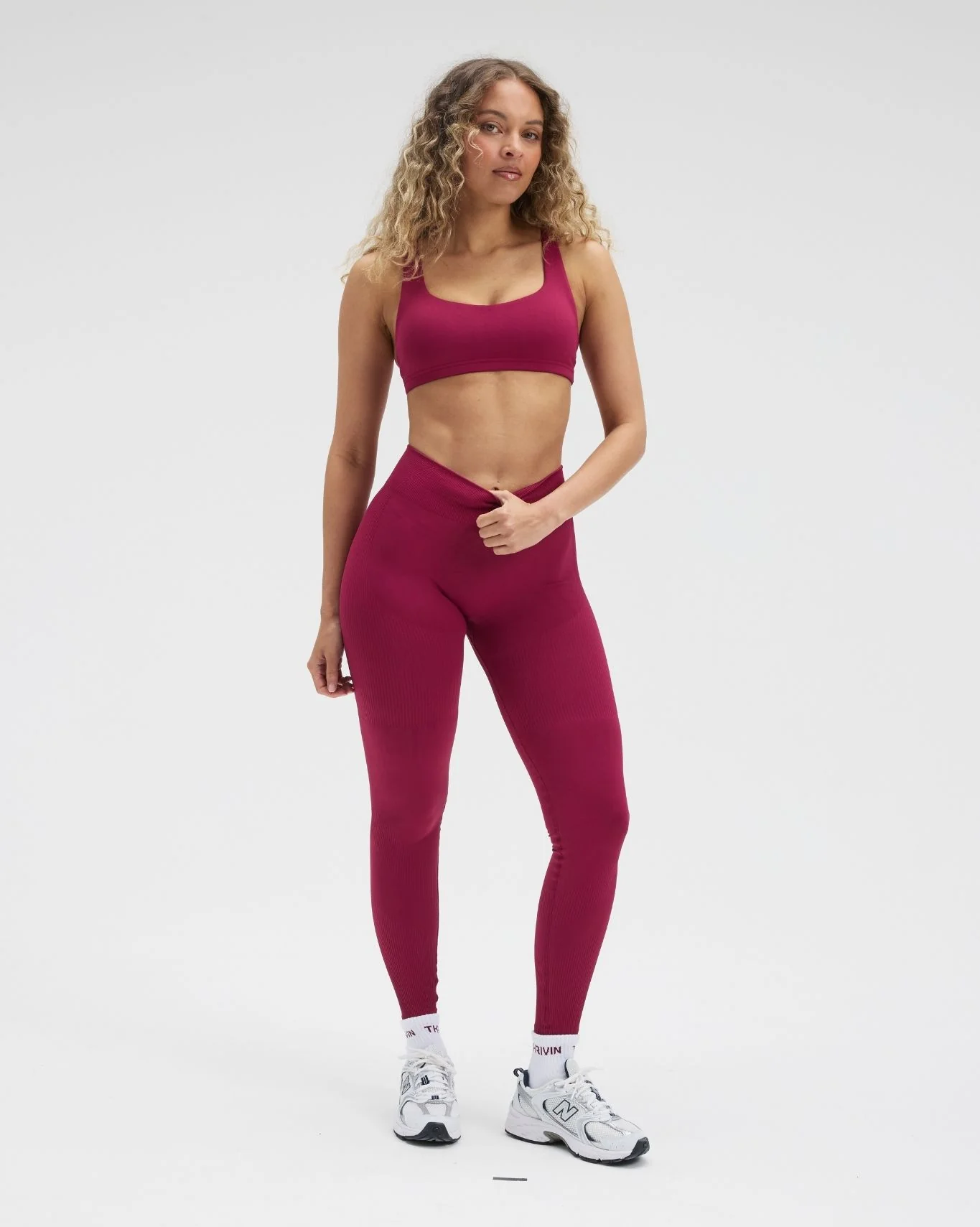 Elevate™ Sculpting Medium Impact Multiway Bra | Cherry Berry