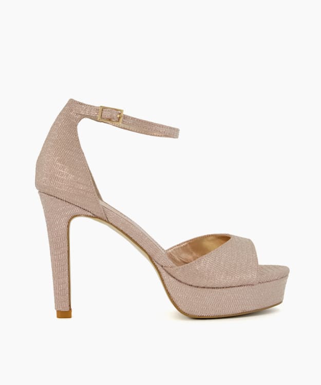 Madilyn Rose Gold - Platform Sole Sandals