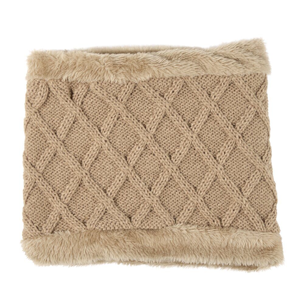 Tour de cou femme polyester tricot (5 modèles)