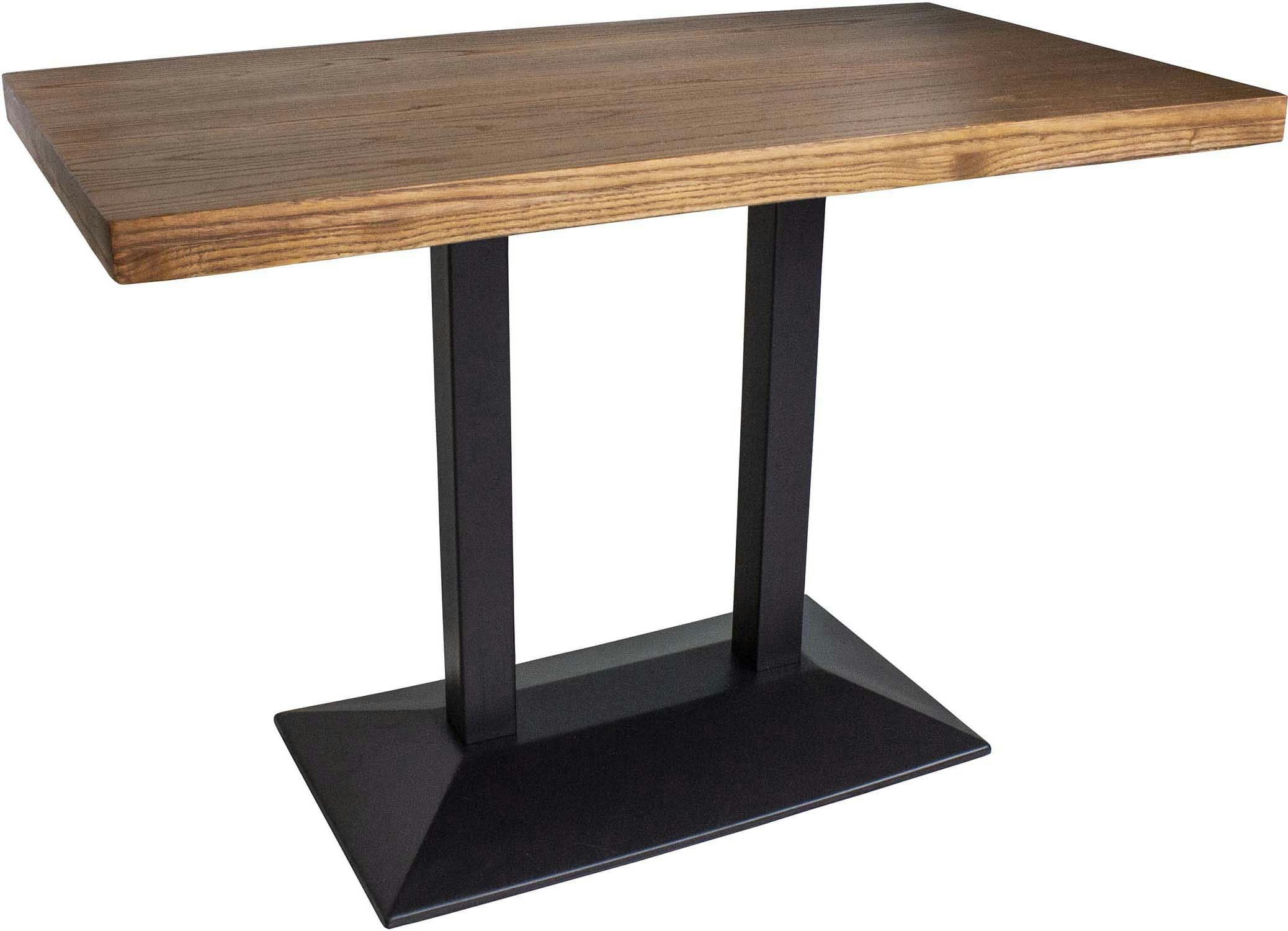 - Table bistrot double pied 110 x 60 x 75 cm
