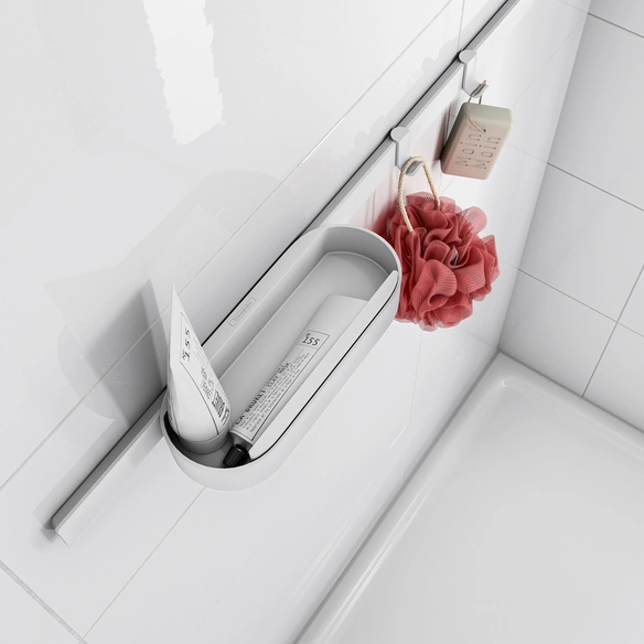 Duschset »WallStoris«, weiß
