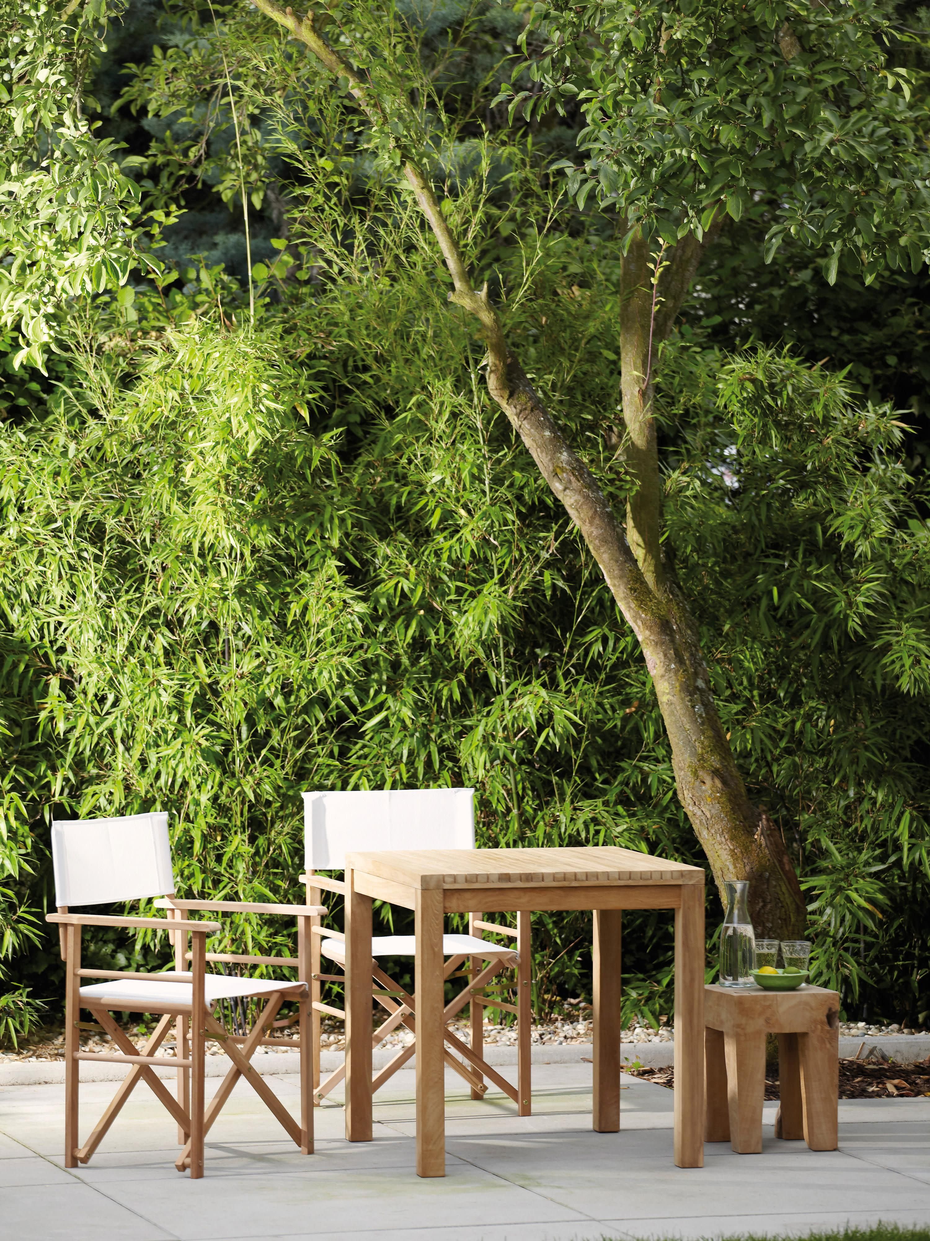 Gartentisch Samoa aus Teakholz, 75 x 60 cm