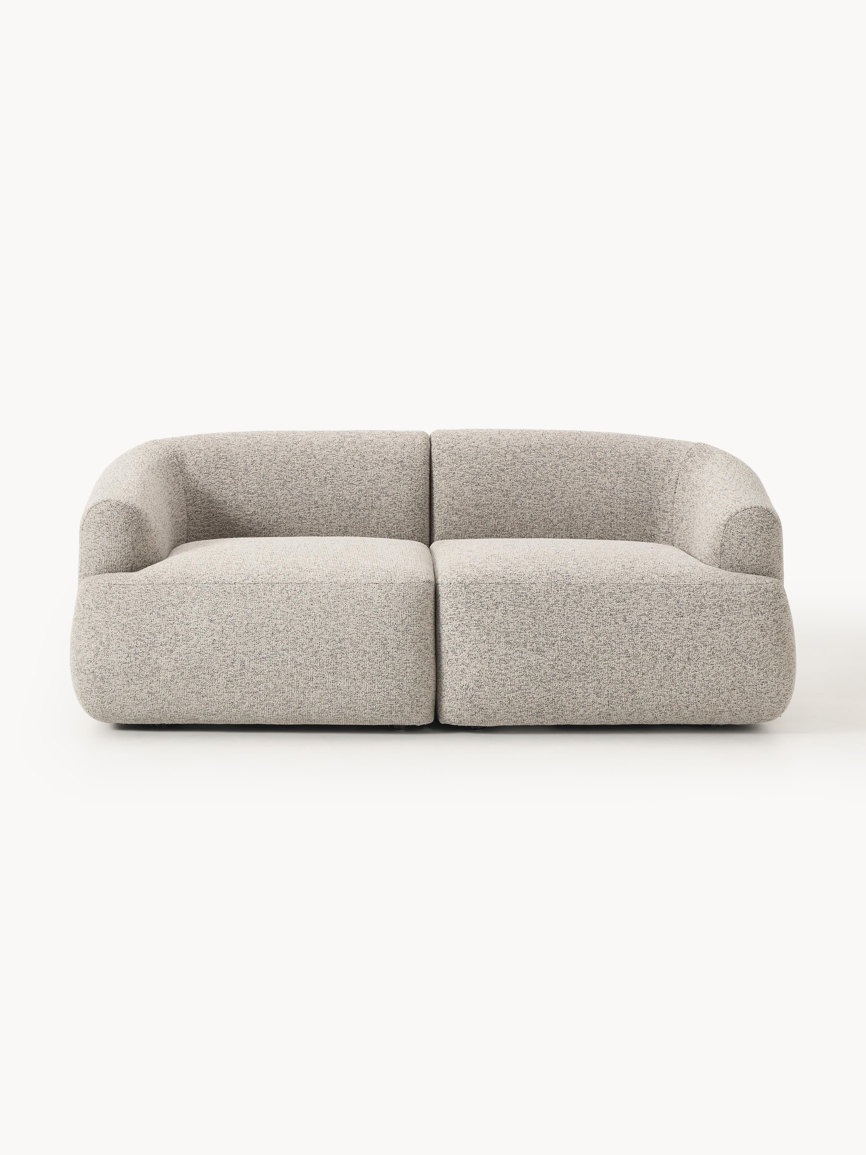 Modulares Bouclé-Sofa Sofia (2-Sitzer)
