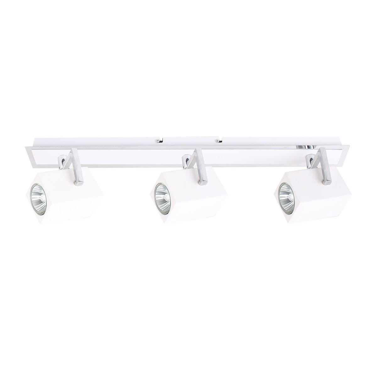Reflektor sufitowy biały chromowany MATEO 3xGU10x35W wym:13x54x9,5cm Italux
