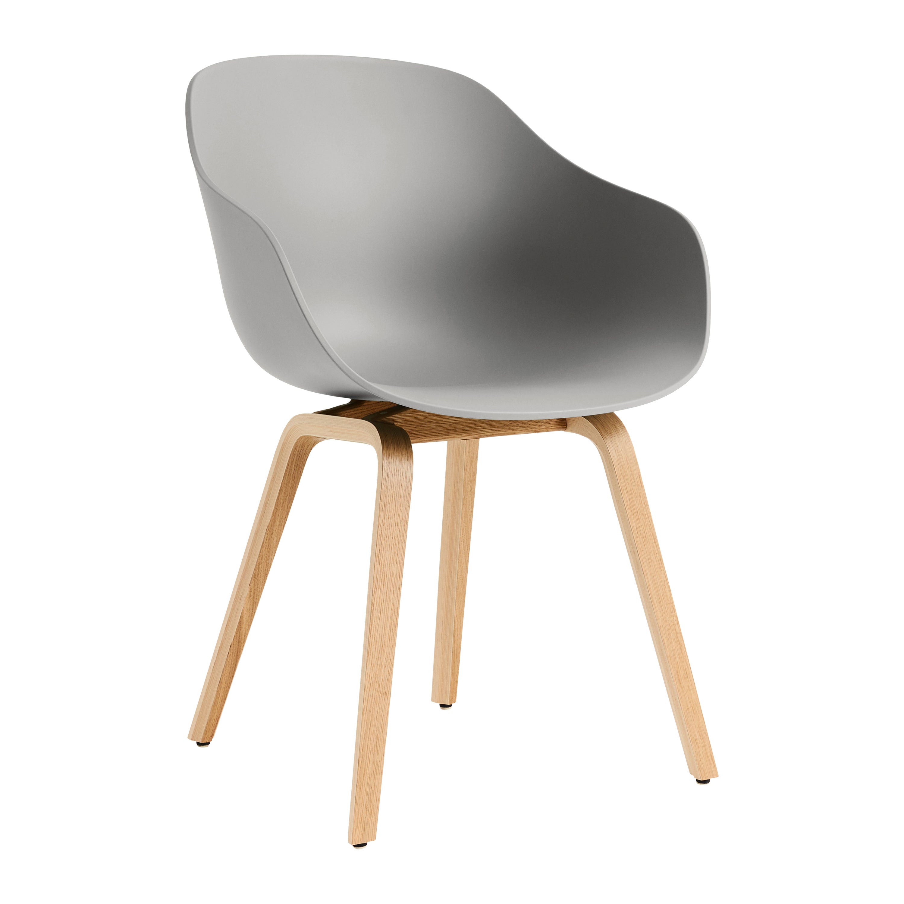 HAY About a Chair AAC222 Stoel - Oak - Concrete Grey