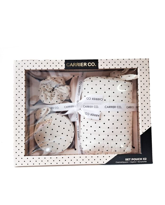 JFY 4 In 1 Cosmetic Bag Gift Set Wash Bag