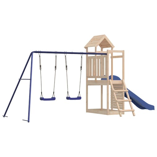 NNEVL Outdoor Playset Solid Wood Pine