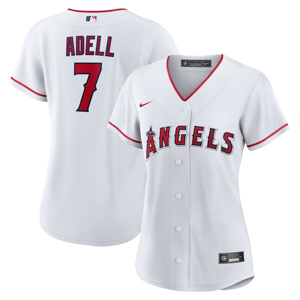 Jo Adell Los Angeles Angels Nike Women's Home Replica Jersey - White