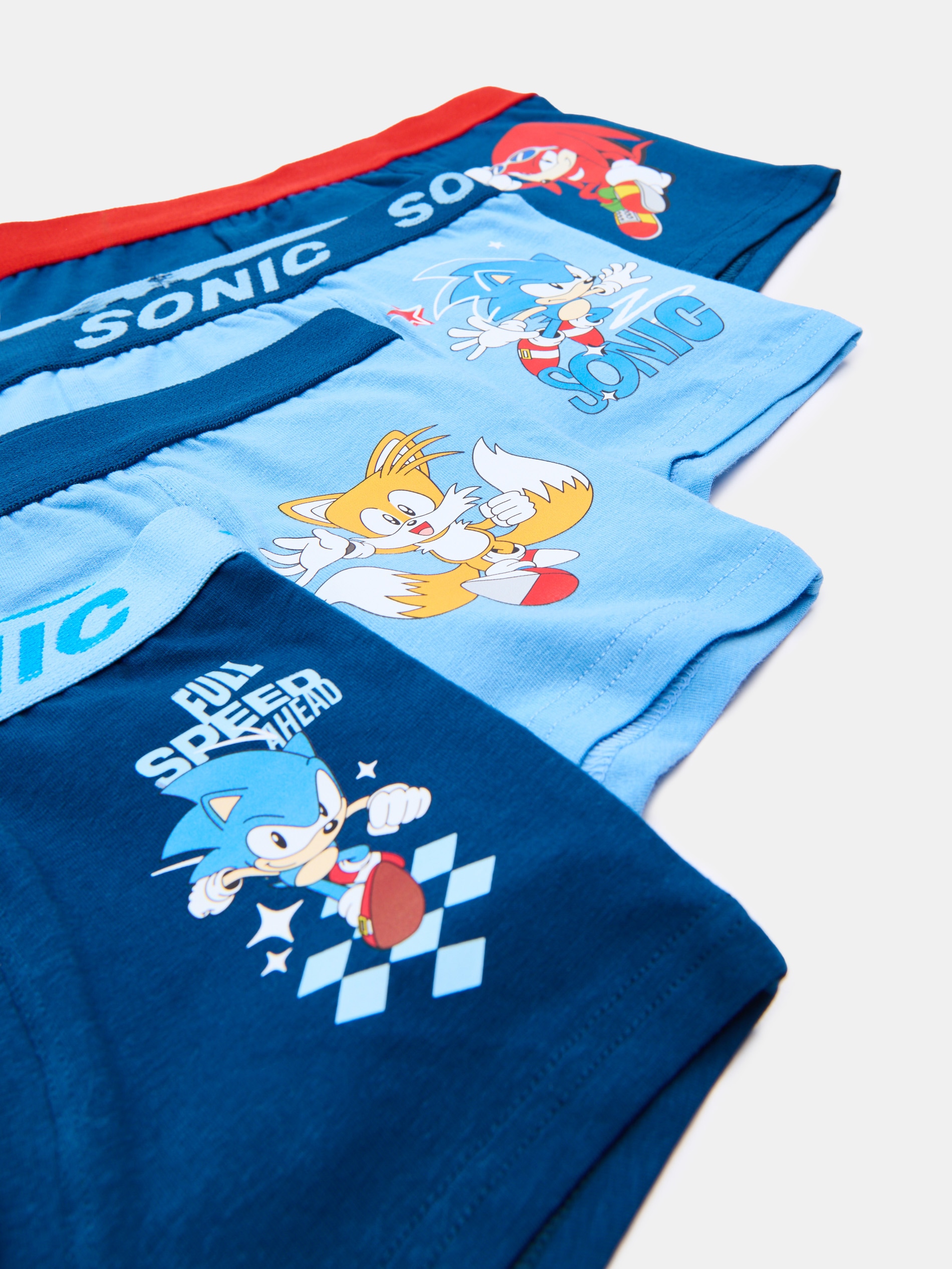 Bawełniane bokserki 4 pack Sonic the Hedgehog