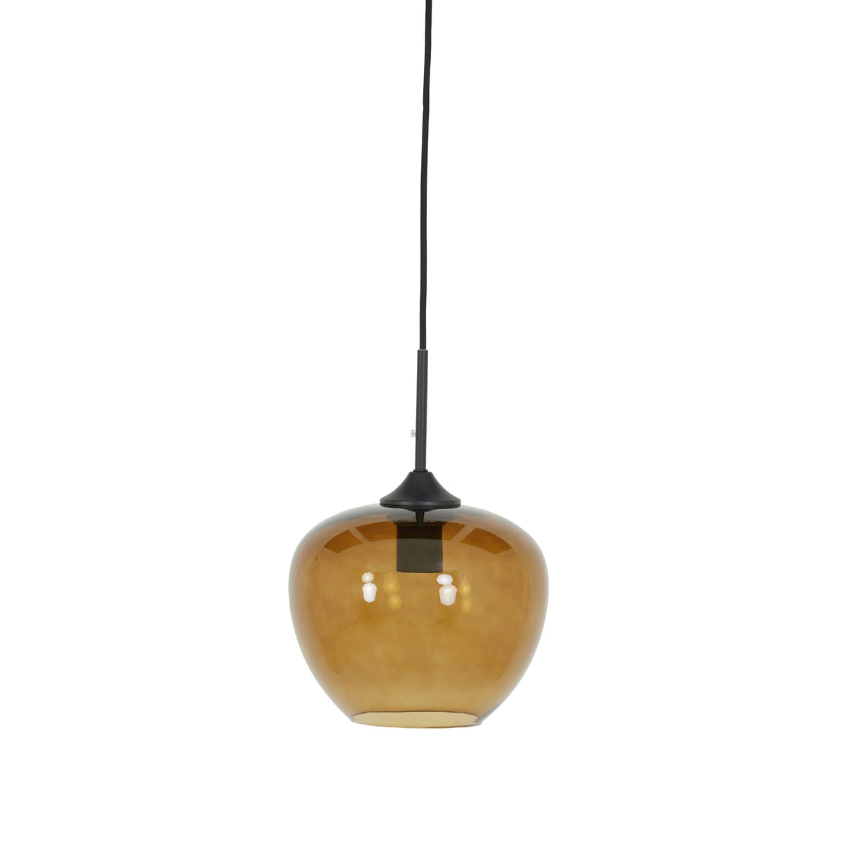 Light & Living hanglamp Mayson - bruin - Ø23cm
