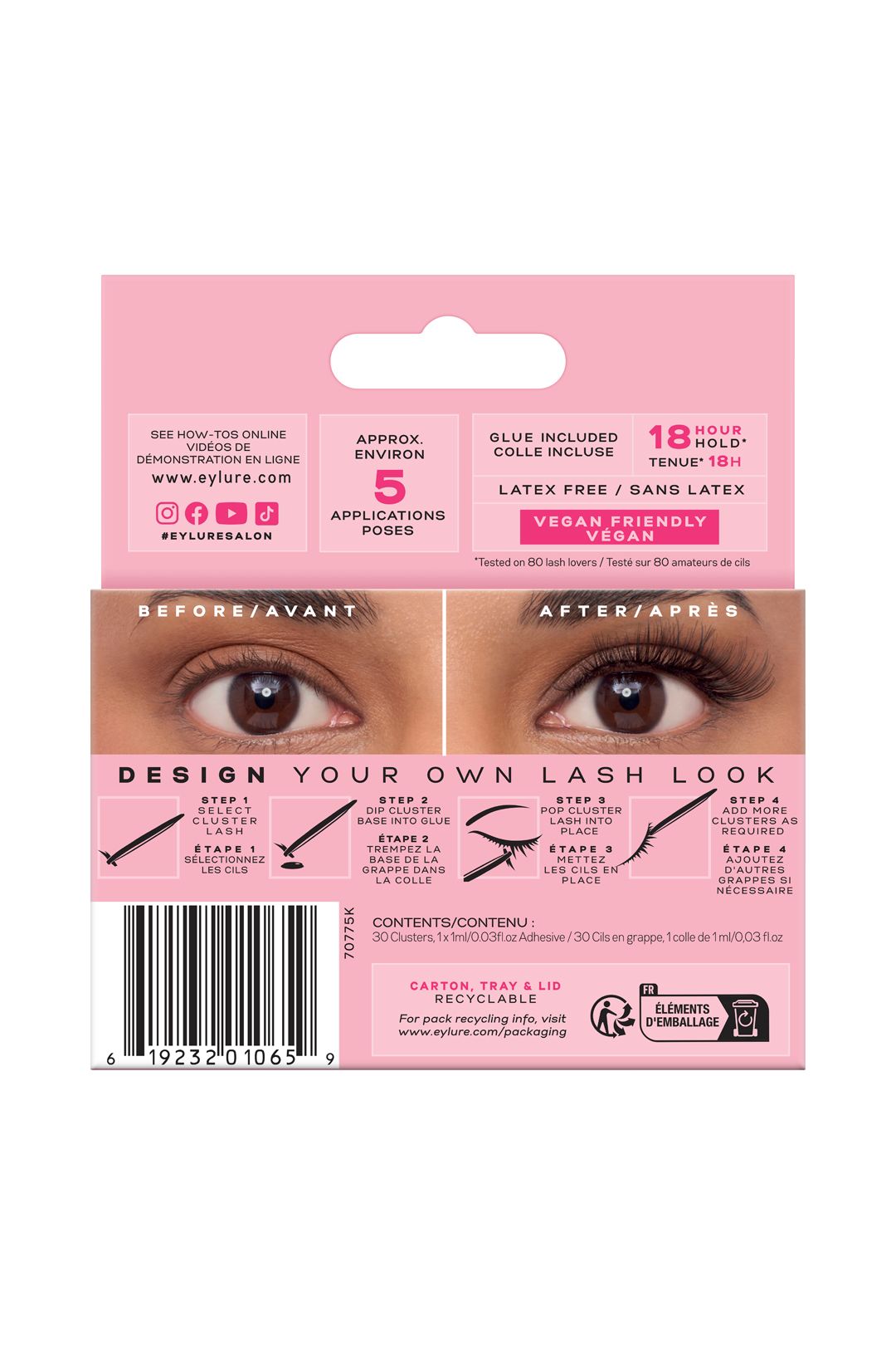 Eylure Cluster Lengthening Lashes 15g