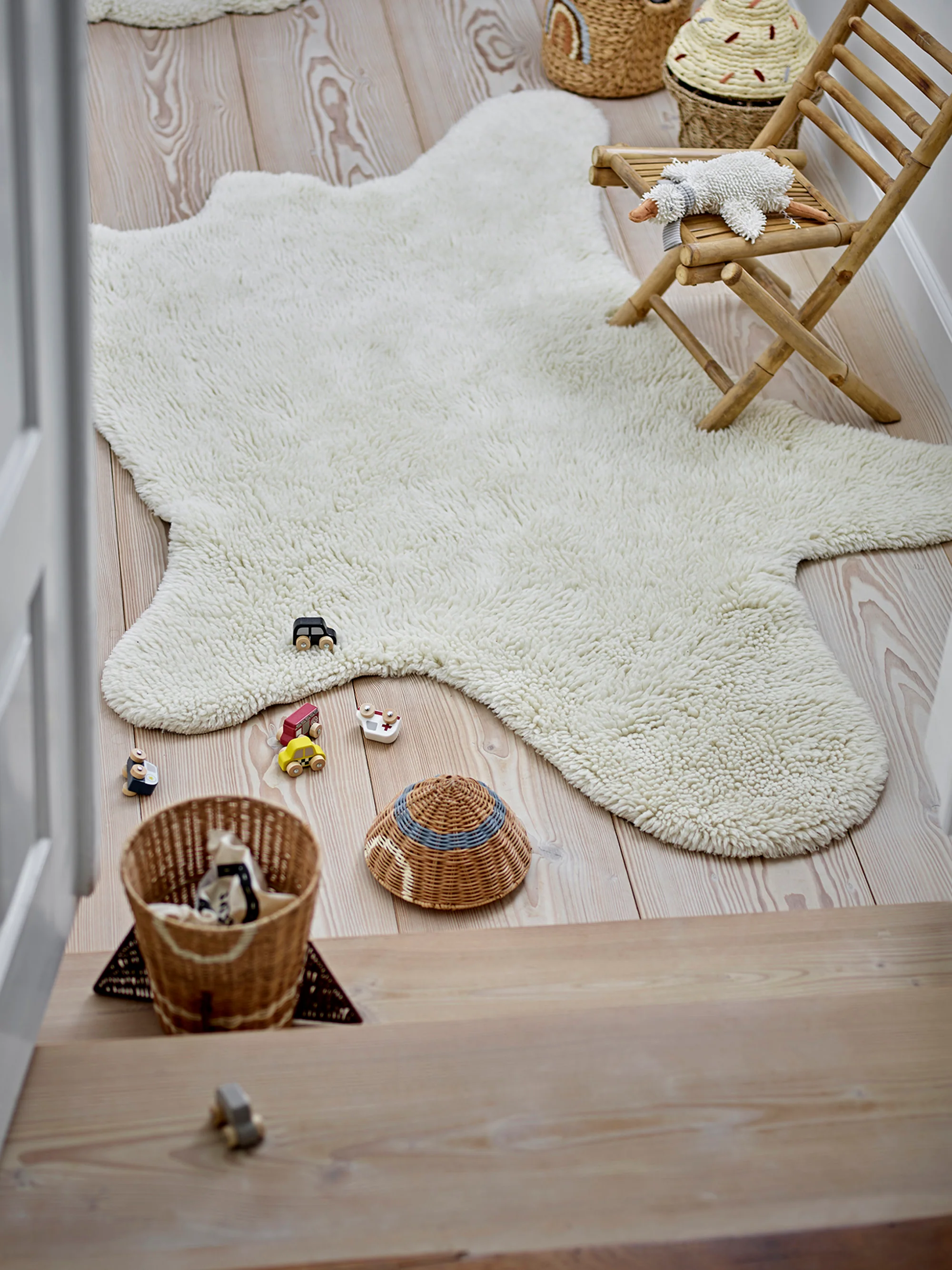 Kinder-Woll-Teppich Bear