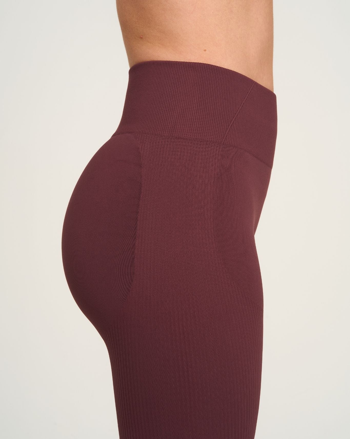 Elevate™ Sculpting High Waist Scrunch Leggings | Dark Mauve