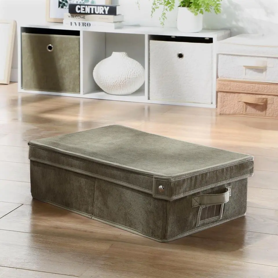 Calicosy - Opbergdoos - Grijs - 48x31,5x15 cm