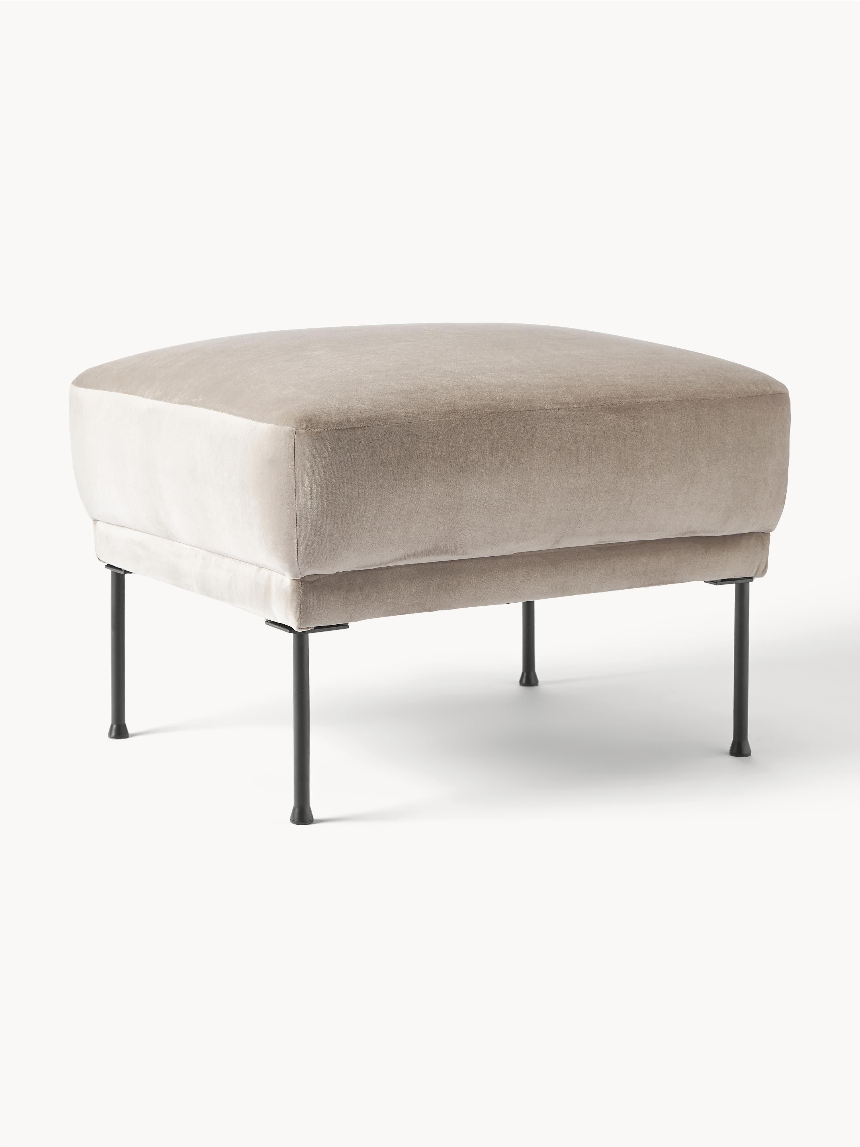Sofa-Hocker Fluente aus Samt