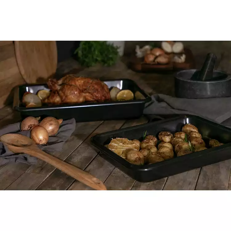 Habitat Set of 2 Non Stick Roasters