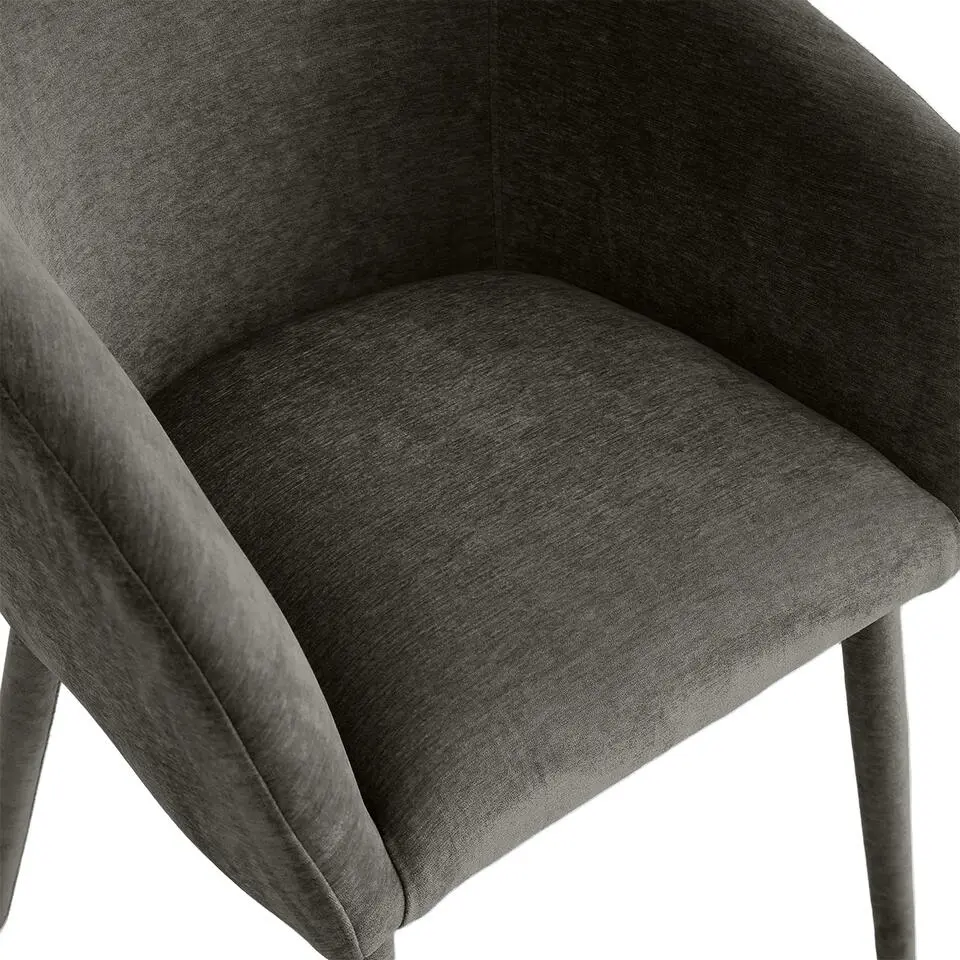 Eetkamerstoel Nova - Bruin (Set van 2)