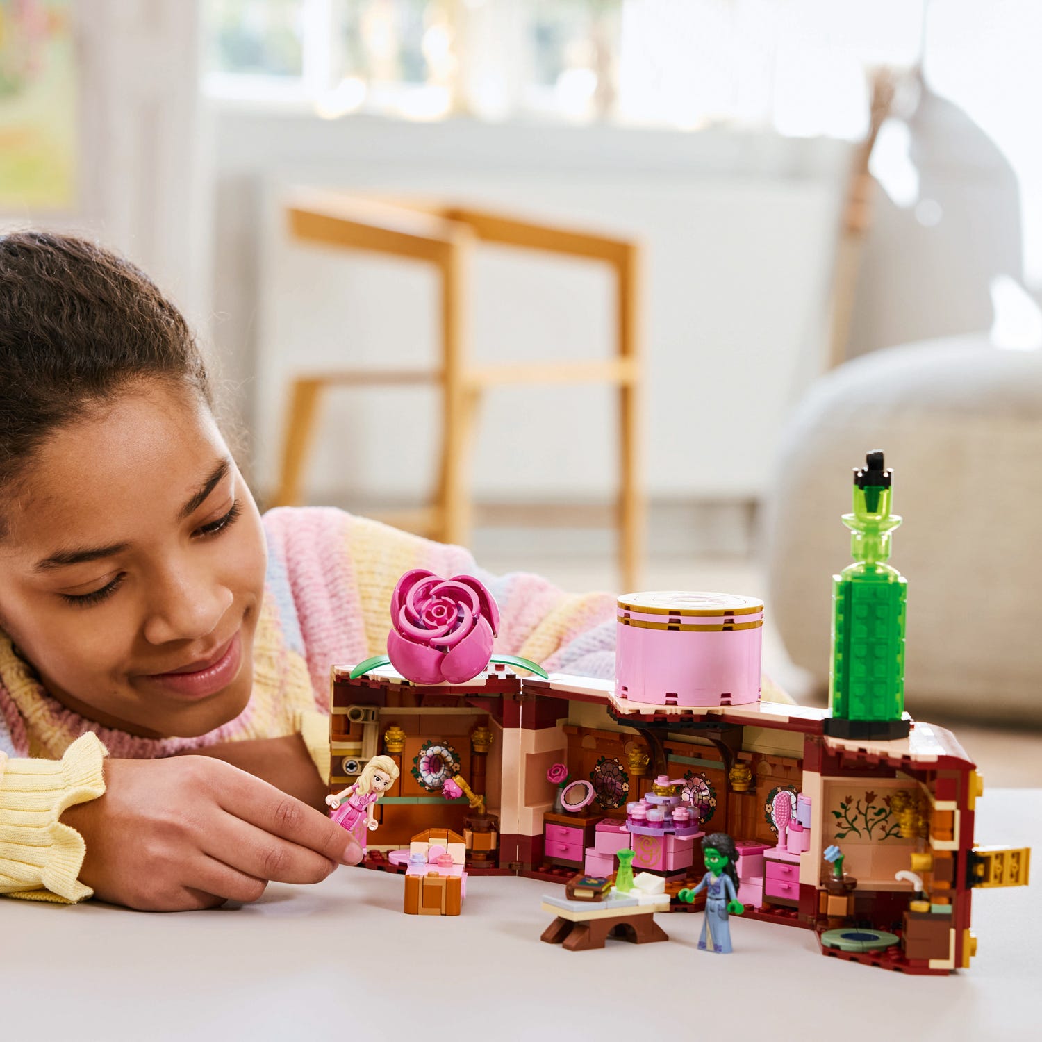 Dormitorio di Glinda ed Elphaba Lego Wicked