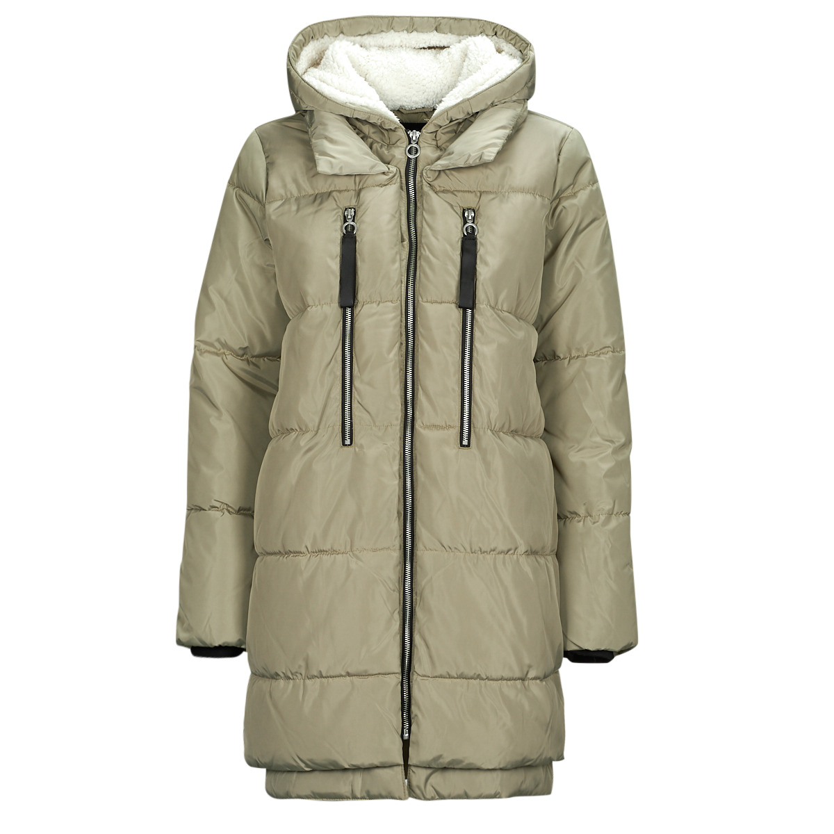 Only - ONLNEWNORA LONG PUFFER COAT CC OTW - Beige