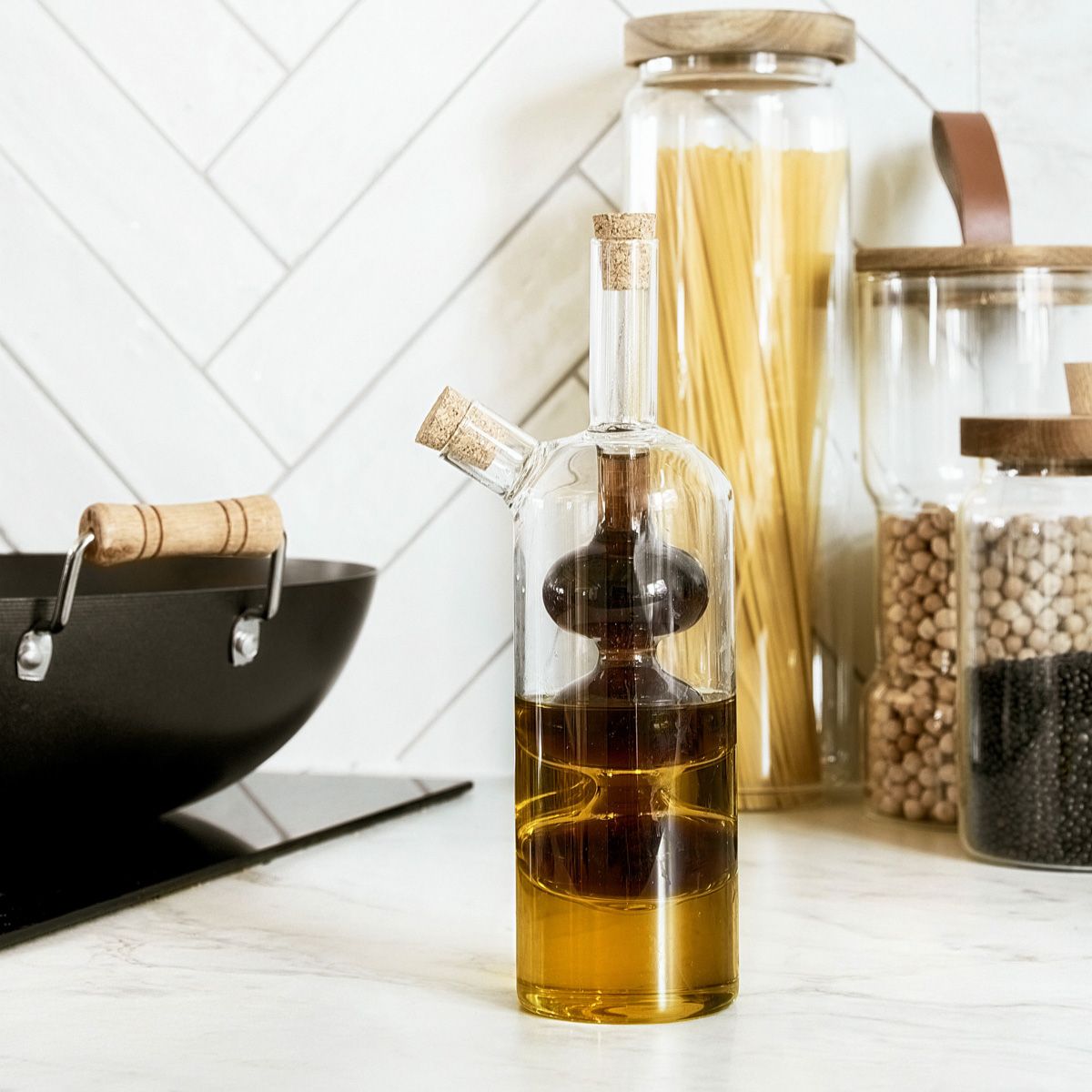 Butelka BEST na ocet lub oliwę 0,08x0,28 l