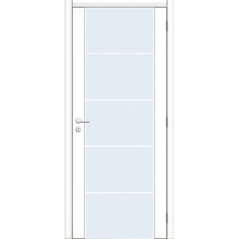 Porte à peindre S5 New Glas Design 73 x 201,5 cm THYS