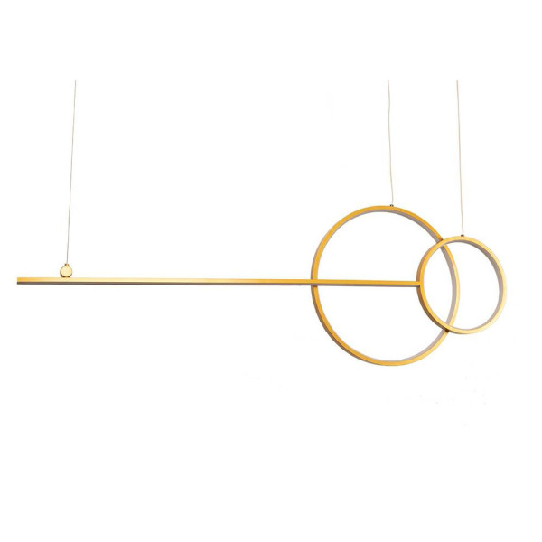 MOOSEE lampa wisząca RAGE złota