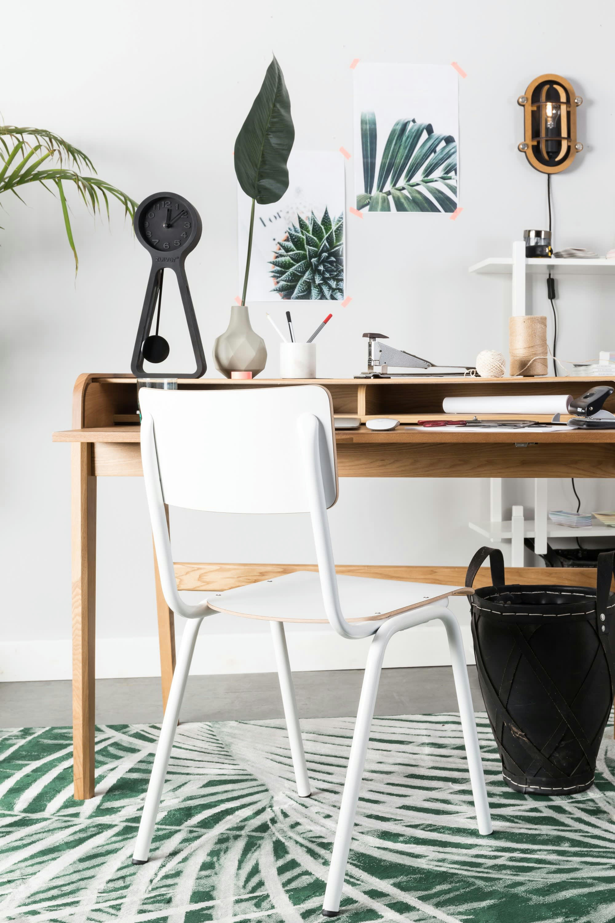 BACK TO SCHOOL - Chaise en bois blanc