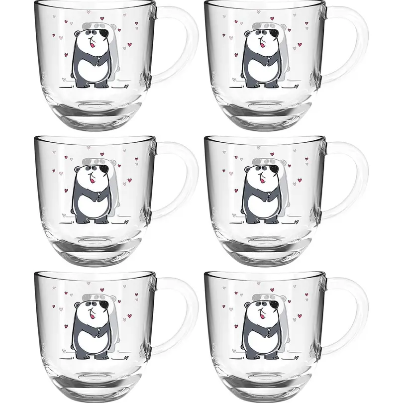 Tasse 6er-Set Bambini