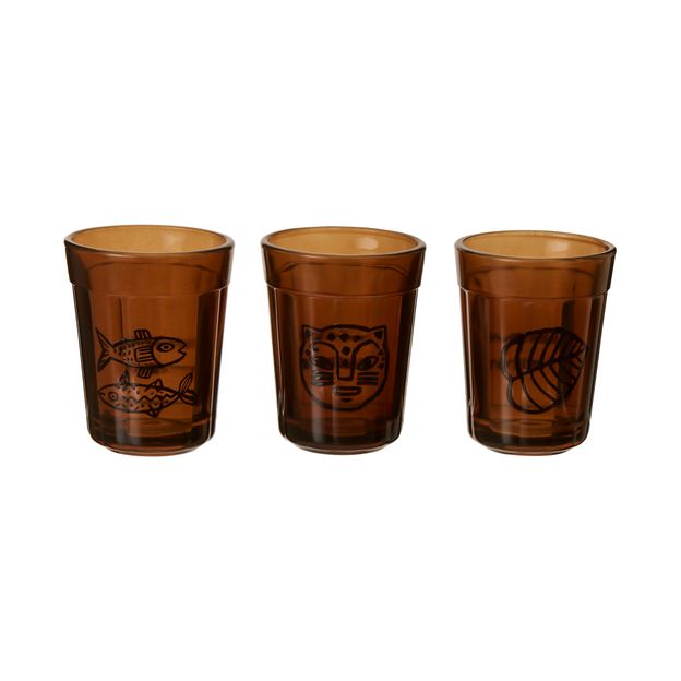 COPO APERITIVO 60 ML CONJUNTO COM 3 PEÇAS DABUKURI PIRACEMA