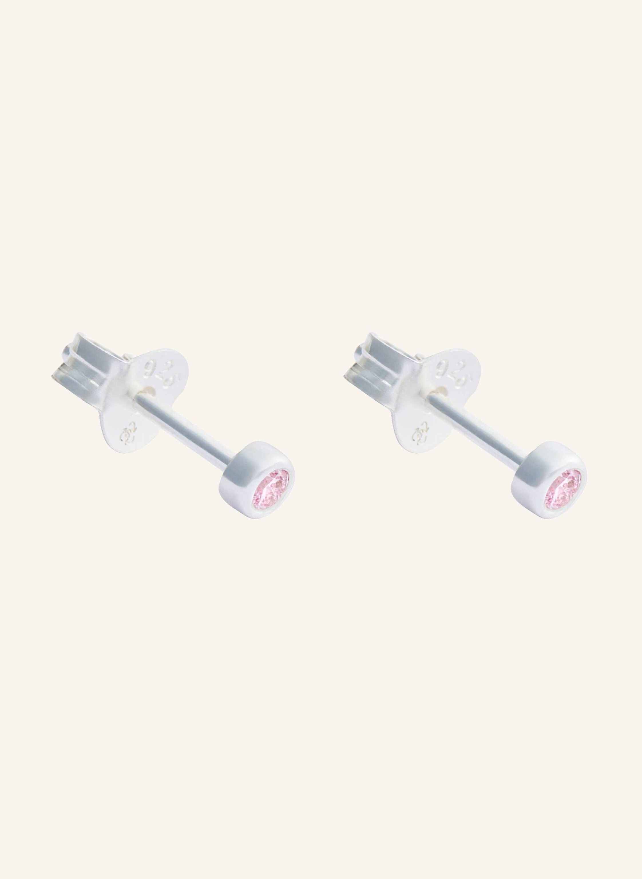 OHH LUILU Ohrstecker CRYSTAL STUDS PINK by GLAMBOU