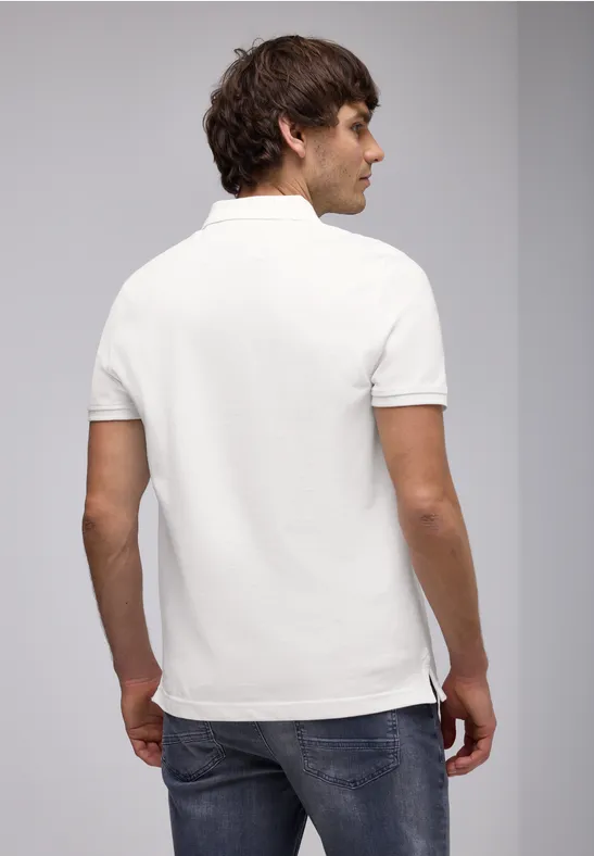 Piqué-Poloshirt mit Logo