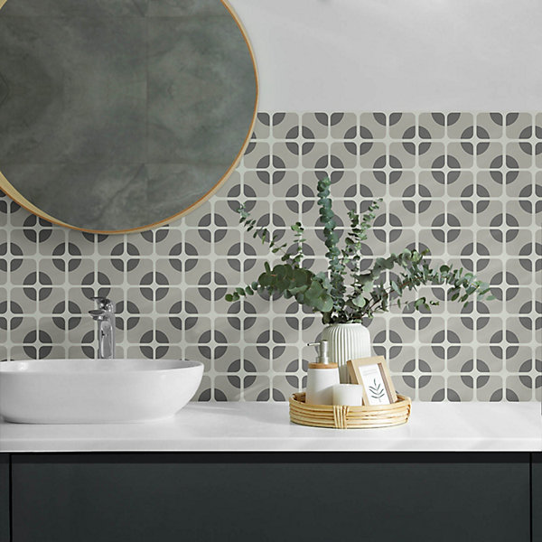 Panneau Mural PVC Wallfluent 120x60 cm Motif Marbré Veiné 1 pièce