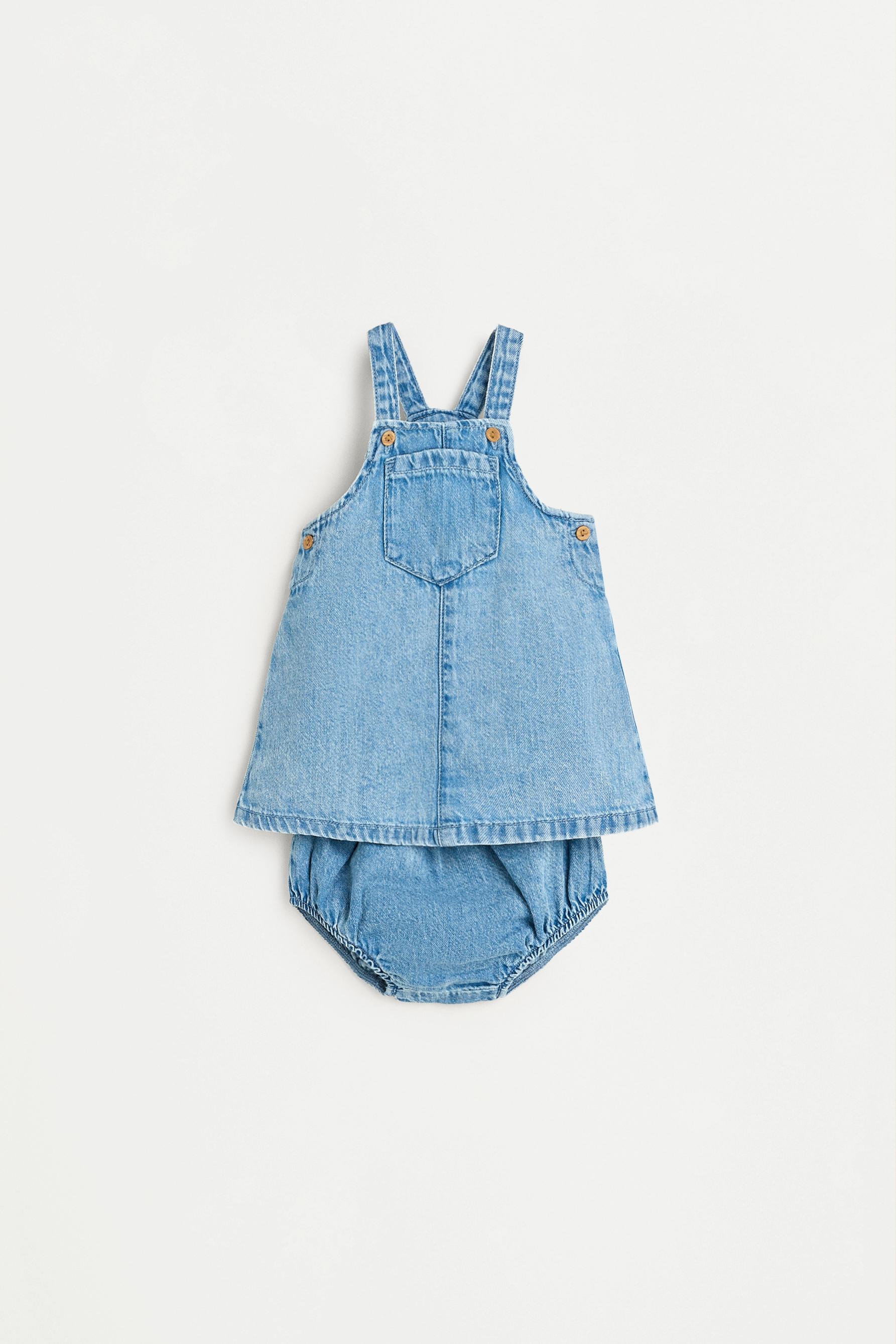 Set denim pichi y braguita
