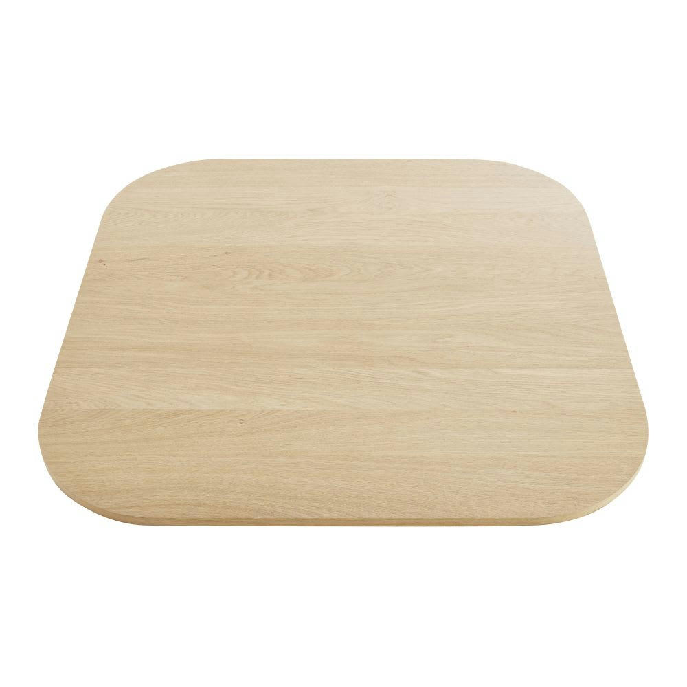 Blackly Business - Plateau de table effet chêne 4 personnes L90