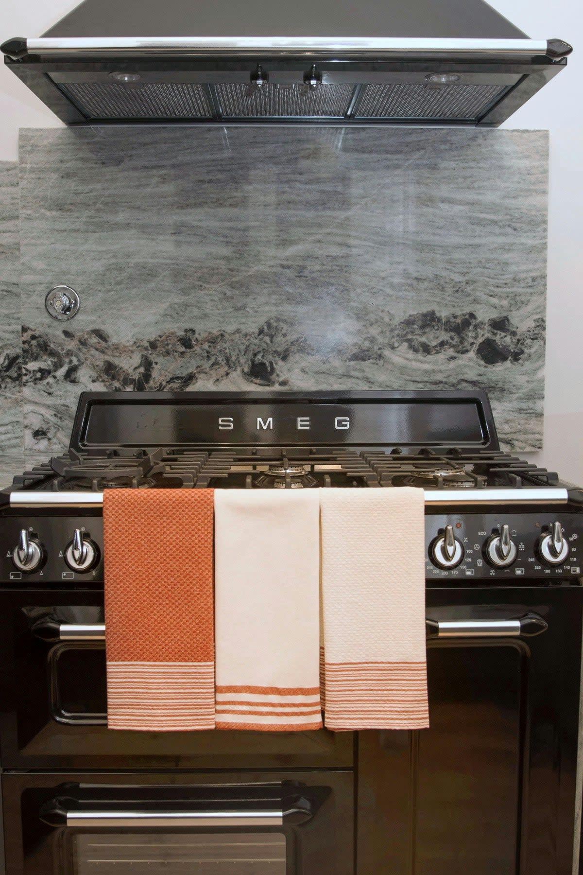 MAHDIA - Torchons (x3) coton  45x70 tomette