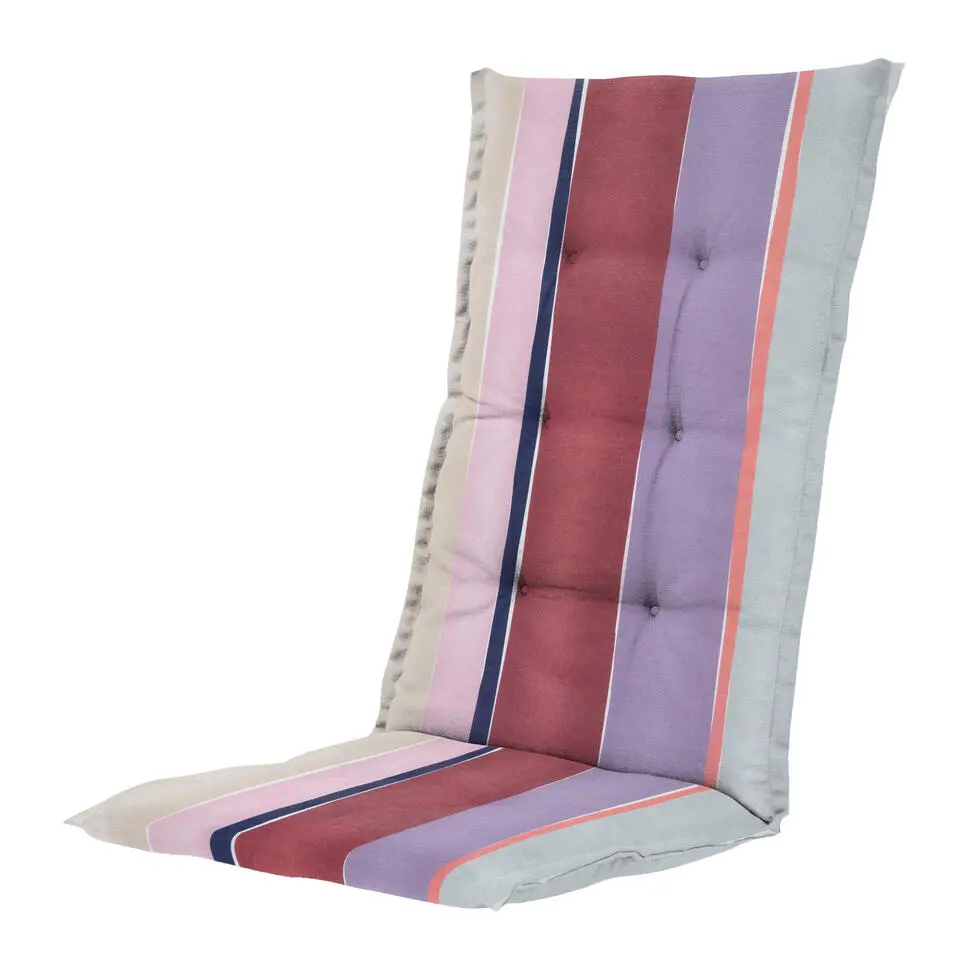 Madison - Kussen hoge rug Nox - Mulitkleur - 123x50x5cm - Set van 4