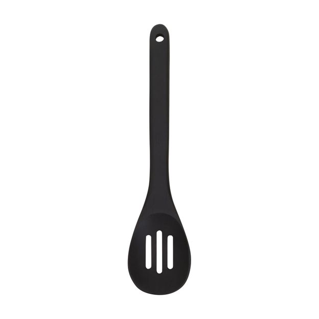 COLHER VAZADA 30 CM EBONY