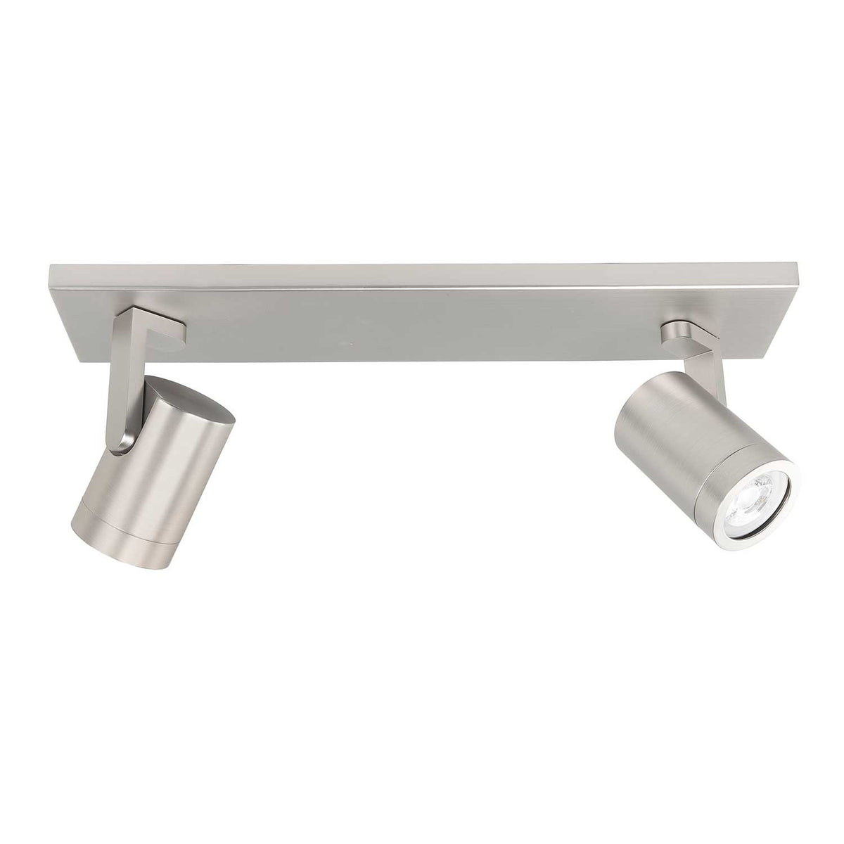 Highlight spot HALO - 2 lichts - 40 x 15  cm - mat-chroom