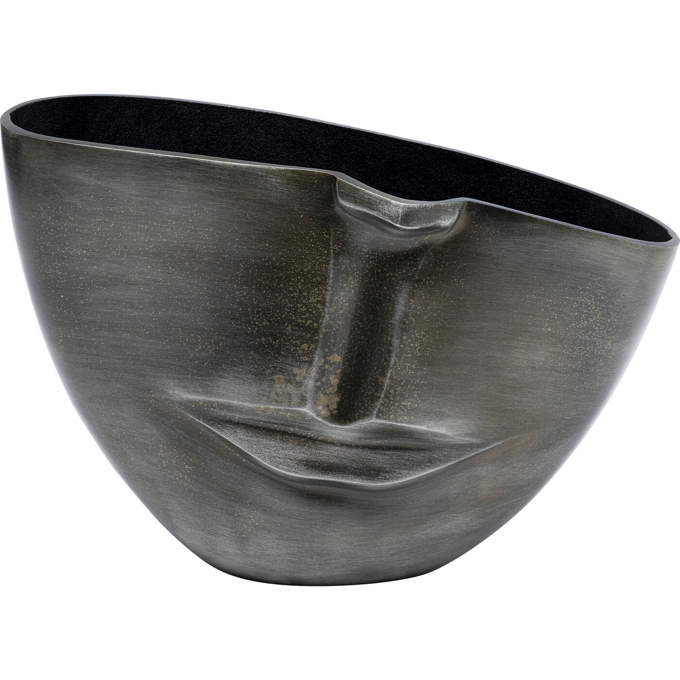Kare Design Vaas half gezicht antraciet 31cm