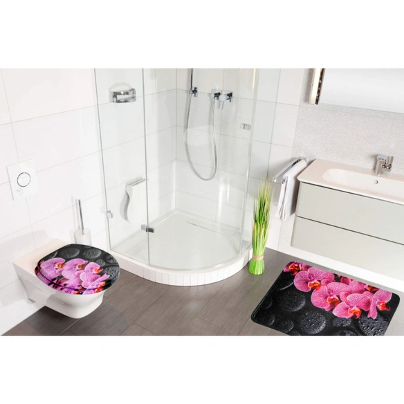 Badteppich »Romantik«, lila, Polyester