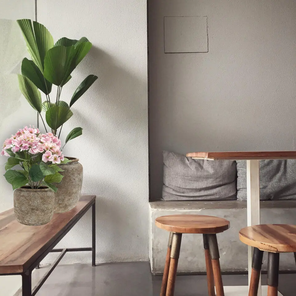 DK Design Bloempot kruik model Batu - zandkleur - D24 x H21 cm